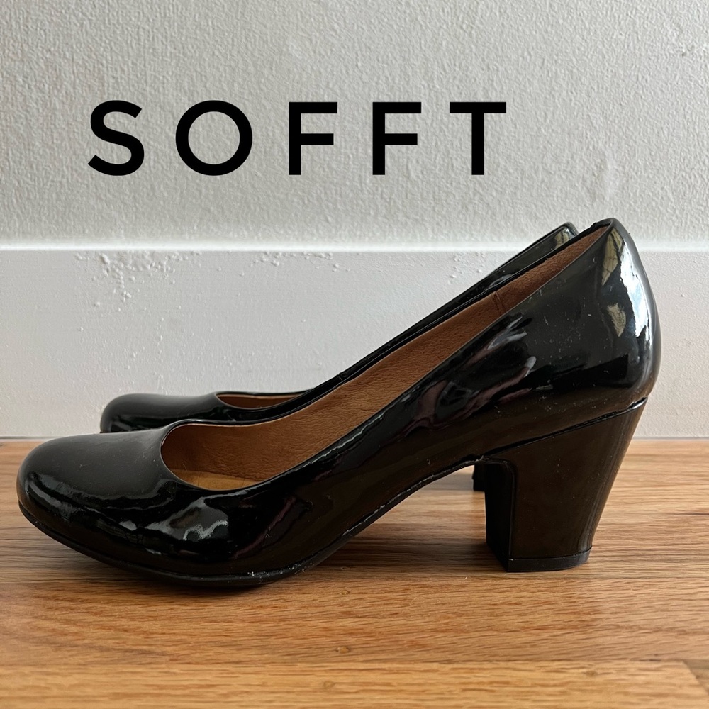 ❌Sold❌NEW Sofft ‘Myka’ Patent Pumps (Black) Size 7.5